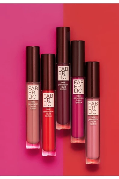 Faberlic Glam Team Mat Likit Ruj Stay.true - Kahve Bordo - 4.2 Gr. - 4