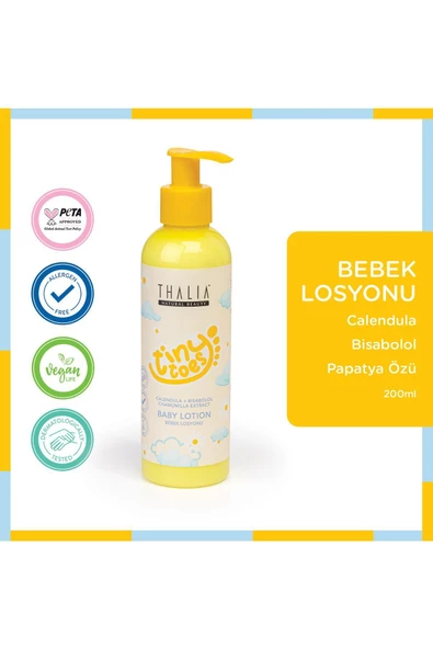 Thalia Calendula & Papatya Özlü Nemlendiricili Bebek Losyonu 200ml