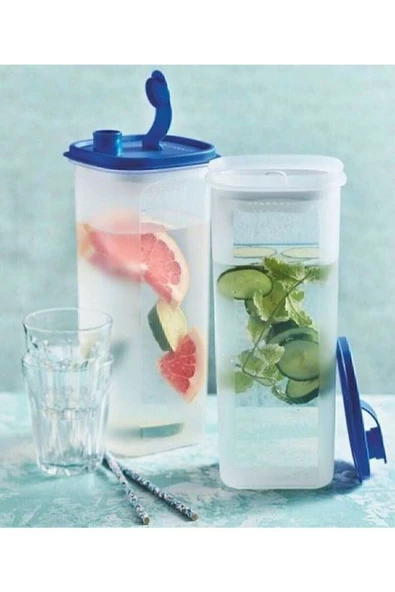 Tupperware Çok Amaçlı Sürahi 2 Litre 2 Adet