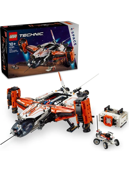 LEGO Technic VTOL Ağır Kargo Uzay Gemisi LT81 42181 - 10 Yaş ve Üzeri Uzay Meraklısı Çocuklar için Yaratıcı Oyuncak Yapım Seti