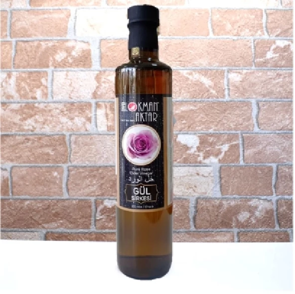 Gül Sirkesi, Katkısız, Doğal, 500ml 3 Adet, Lokman Aktar - 2