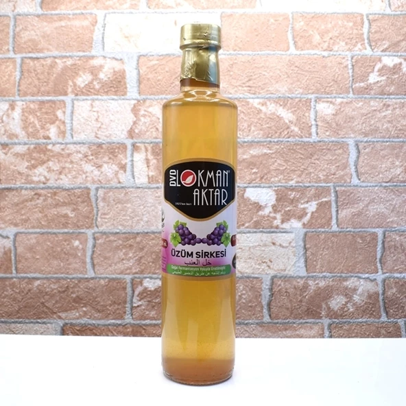 Üzüm Sirkesi, Katkısız, Doğal, 500 ml 3Adet, Lokman Aktar - 2