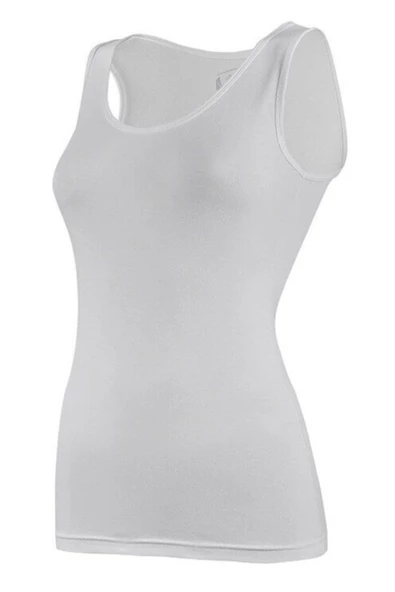 Yıldız Kadın Bambu Geniş Askılı Atlet 3'Lü Paket - 2365-2366  Beyaz 2XL ürün görseli