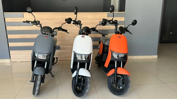 MOTOLUX GOGO 2 ELEKTRİKLİ MOTOSİKLET BEYAZ - 3