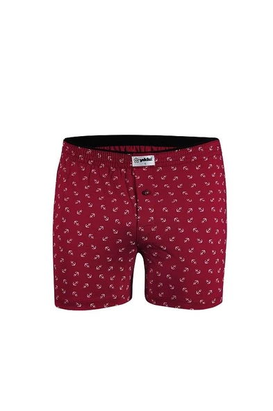 Yıldız Erkek Pamuklu Havlubel Düğmeli Desenli Boxer 43 - 6 Adet  2XL Karışık Renk - 5
