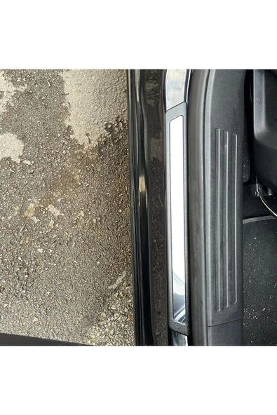 Mercedes C Class W205 Krom Kapı Eşik Koruması 4 Parça 2015 >