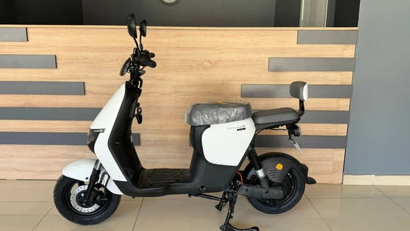 MOTOLUX GOGO 2 ELEKTRİKLİ MOTOSİKLET BEYAZ - 2