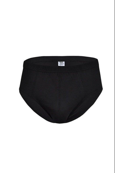 Yıldız Erkek Süprem Pamuklu Slip Külot 130-131 - 6 Adet  XL Siyah - Resim 4