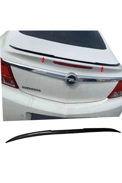 Opel İnsignia 2008-2017 Yarasa Spoiler Esnek Plastik 122 cm