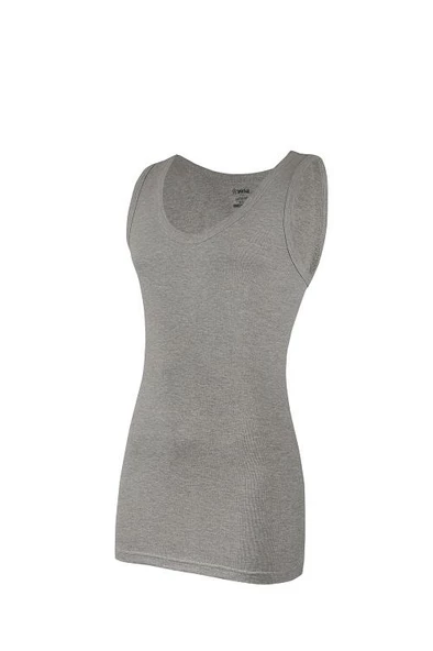 Yıldız Erkek Ribana Renkli Askılı Atlet - 3 Adet  L Gri - Resim 12