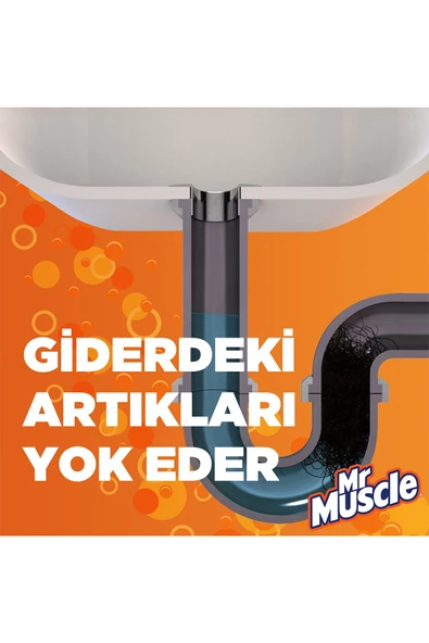 Mr. Muscle Jel Lavabo Açıcı, 1L - 4