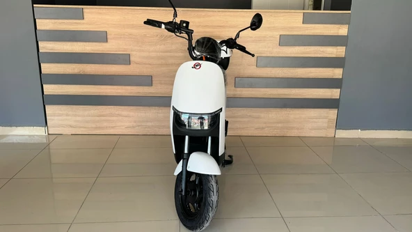 MOTOLUX GOGO 2 LÜX ELEKTRİKLİ MOTOSİKLET BEYAZ