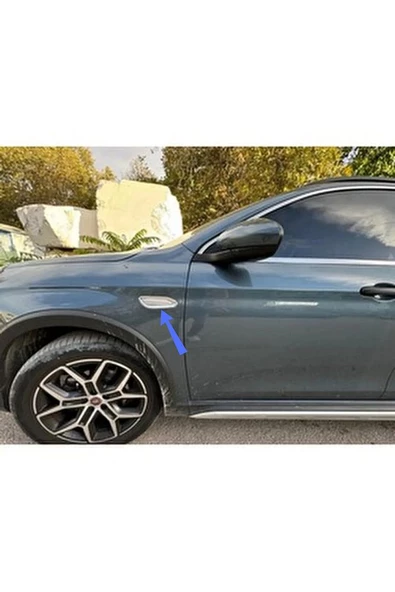 Fiat Egea Krom Sinyal Çerçevesi 2 Parça 2015 Üzeri Paslanmaz Çelik - 4