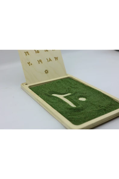 Luga Atölye Kum Havuzlu Elif-Ba ve Arapça Sayılar Öğretici Eğitim Seti - 8