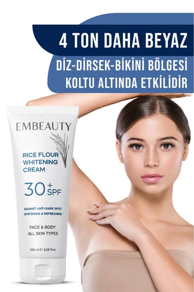 Embeauty Cilt Beyazlatıcı Aydınlatıcı Leke Karşıtı Bakım Kremi 30 Spf 100 ml - 3