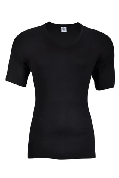 Yıldız Erkek Ribana V Yaka Body Atlet 60/62 - 6 Adet  XL Siyah - 2
