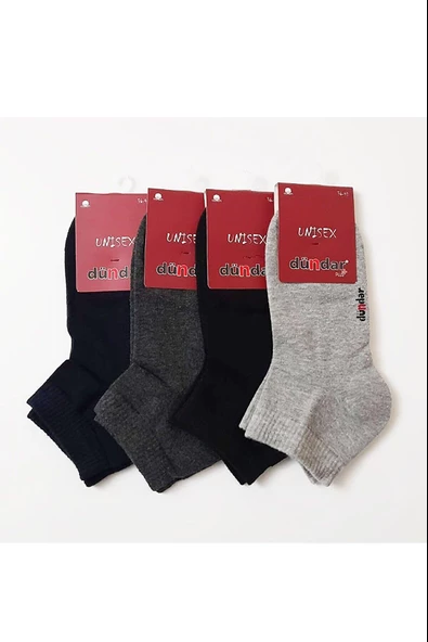 Dündar Kadın Havlu Patik Çorap - 12 Adet  Karışık Renk 36-40 ürün görseli