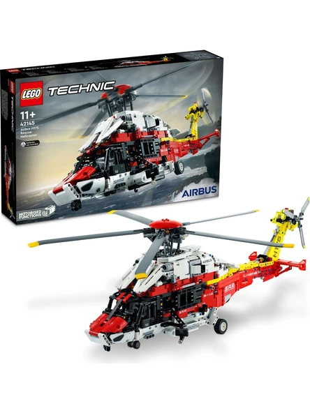 LEGO Technic Airbus H175 Kurtarma Helikopteri 42145 - 11 Yaş ve Üzeri Çocuklara Helikopterin Nasıl Çalıştığını Öğreten Oyuncak Yapım Seti (2001 Parça)