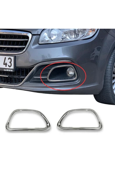 Fiat Linea Krom Sis Farı Çerçevesi 2 Prç. 2012 Ve Üzeri P.çelik - 6