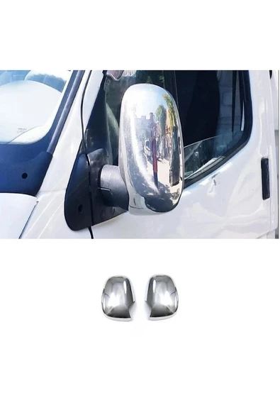 Ford Transit Krom Ayna Kapağı 2 Parça 1991-2000 Paslanmaz Çelik