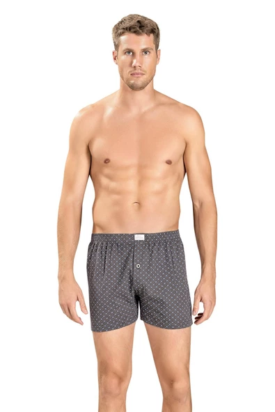 Jiber Erkek Baskılı Karışık Renk Boxer 130 - 12 Adet  L Karışık Renk - 9