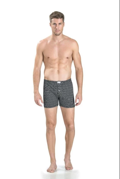 Jiber Erkek Penye Baskılı Karışık Renk Boxer 130 - 3 Adet  L Karışık Renk - 4