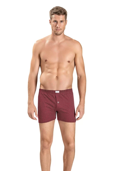 Jiber Erkek Baskılı Karışık Renk Boxer 130 - 12 Adet  L Karışık Renk - 8
