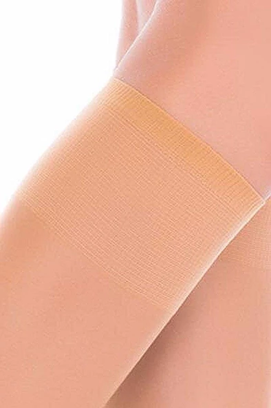12 Adet Penti Kadın Fit 15 Parlak Pantolon Dizaltı Çorap  Standart Ten - 2