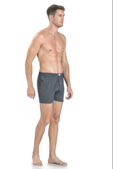 Jiber Erkek Penye Baskılı Karışık Renk Boxer 130 - 3 Adet  L Karışık Renk - 8