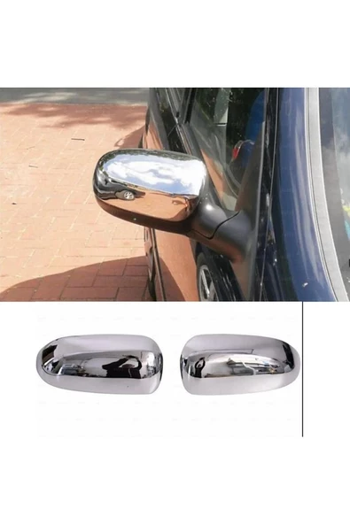 Opel Corsa C Krom Ayna Kapağı 2 Prç. 2000-2006 P. Çelik