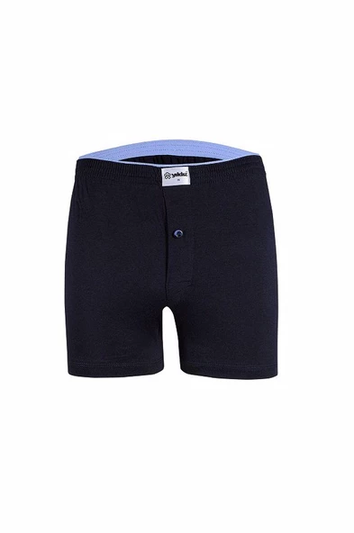 Yıldız 43 Erkek Havlubel Düğmeli Boxer  M Lacivert