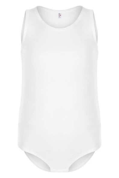 Namaldı Kız Çocuk Geniş Askı Body 3 Adet  - 462   Beyaz 4-6 Yaş ürün görseli