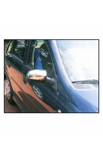 Opel Corsa C Krom Ayna Kapağı 2 Prç. 2000-2006 P. Çelik - 3