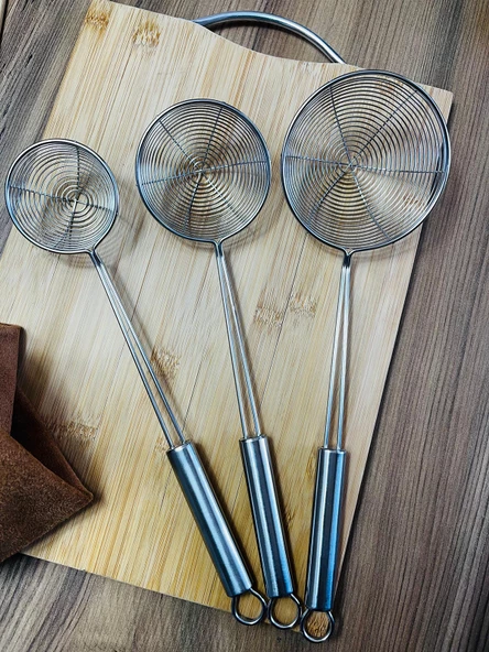 Kapris 3 Lü Mini Süzgeç Seti SET2