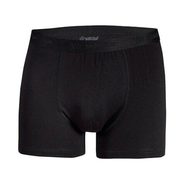 6'Lı Yıldız 38-39-40-41-42 Erkek Modal Pamuklu Likralı Boxer Renkli  Siyah 3XL
