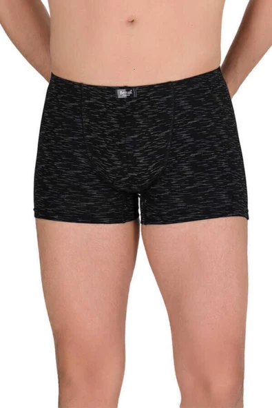 Berrak Erkek Desenli Modal Boxer 6'Lı Paket - 4497  XL Karışık Renk - Resim 3