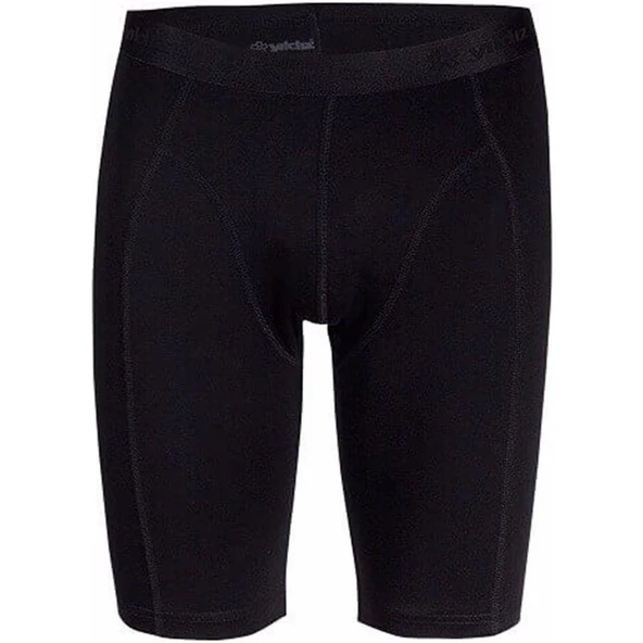 YILDIZ 160-161-162 Erkek Modal Uzun Paça Boxer  Siyah M