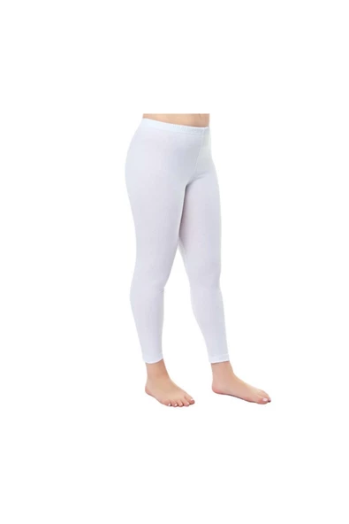 Kota Kadın Pamuklu Uzun Tayt-4000  Beyaz M ürün görseli