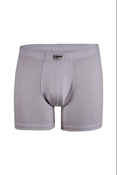 Yıldız Erkek Bambu Likralı Boxer 320 - 3 Adet  XL Gri