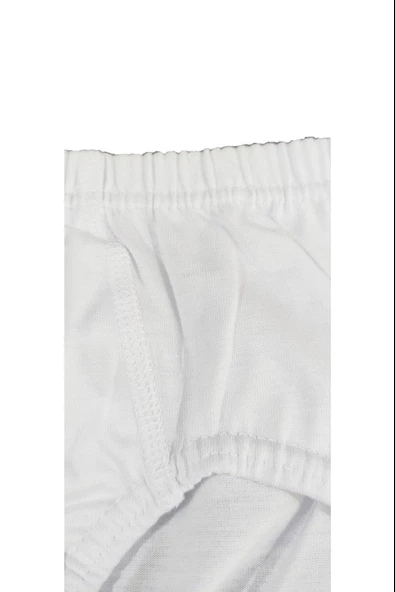 İlke Erkek Çocuk Slip Külot 305 - 6 Adet  Beyaz 3-5 Yaş - Resim 3