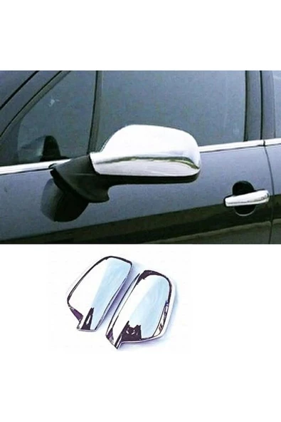 Peugeot 307 Krom Ayna Kapağı 2 Prç. 2001 Üzeri P. Çelik