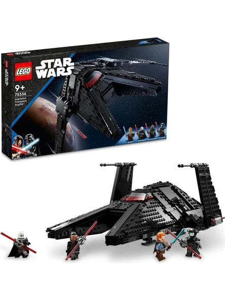 LEGO Star WarsEngizisyoncu Nakliye Aracı Scythe 75336 - 9 Yaş ve Üzeri Çocuklar için Starship Oyuncak Yapım Seti (924 Parça)