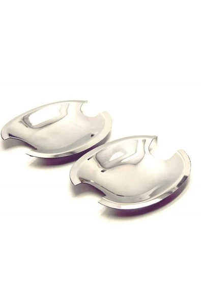 Opel Astra H Krom Dış Kapı Kolu Tası 2 Kapı 2004-2010 Arası Paslanmaz Çelik - 2