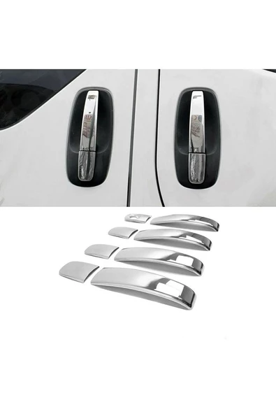 Opel Vivaro Krom Kapı Kolu 3 Kapı 2001-2014 P. Çelik