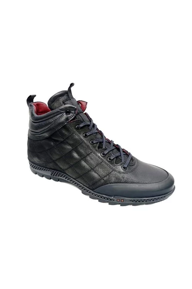 Marcomen 14138 BYK Hakiki Deri Casual Erkek Bot - Resim 4