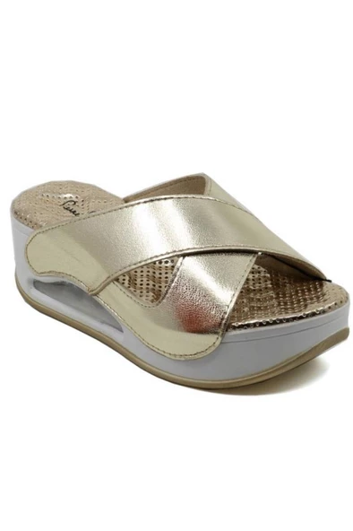 Pierre Cardin 1408 Deri Ortopedik Kadın Terlik - Resim 4