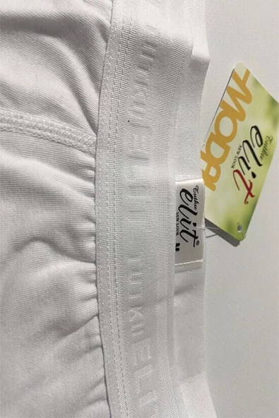 Tutku Elit Erkek Modal Likralı Boxer 1251 - 3 Adet  Beyaz 2XL - 7