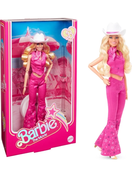 Barbie Movie - Pembe Kovboy Kıyafetli Bebek