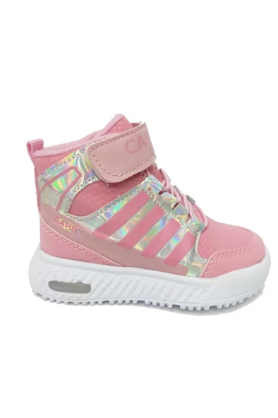 Carby 2021-B Kız Bebe Sneakers Bot Pembe Parlak - 3