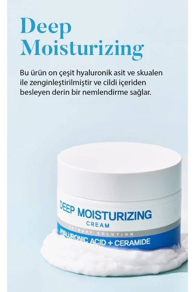 SKIN627,Yoğun Nemlendirici Kırışıklık Karşıtı Moısturızıng Krem